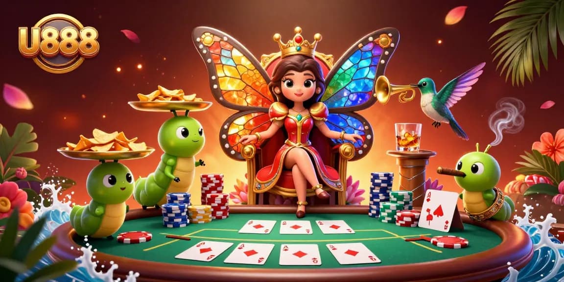Engage in thrilling U888 casino adventures featuring vibrant characters and dynamic game elements.