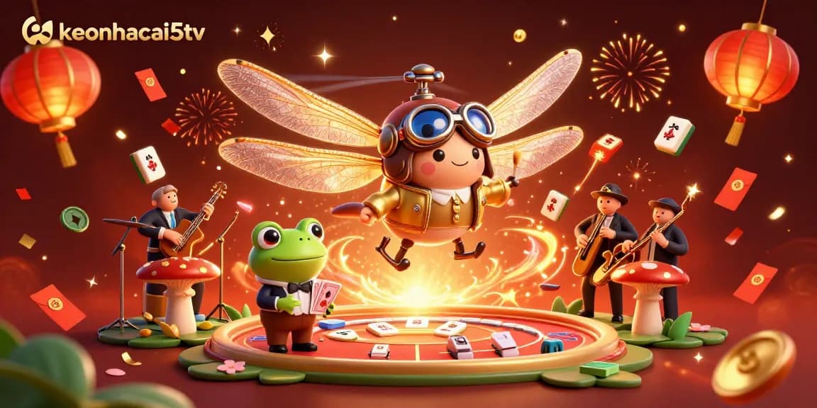 Engage in thrilling games with keonhacai5tv at the vibrant lily pad casino.