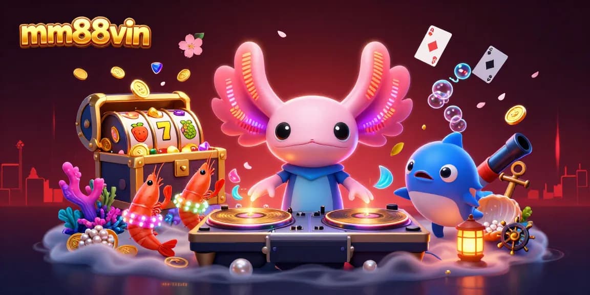 Spin and win at mm88vin with vibrant slot reels and exciting underwater elements.