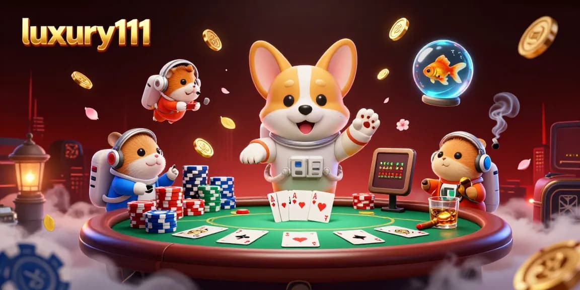 Experience the excitement of luxury111 with vibrant 3D scenes of thrilling casino gameplay.