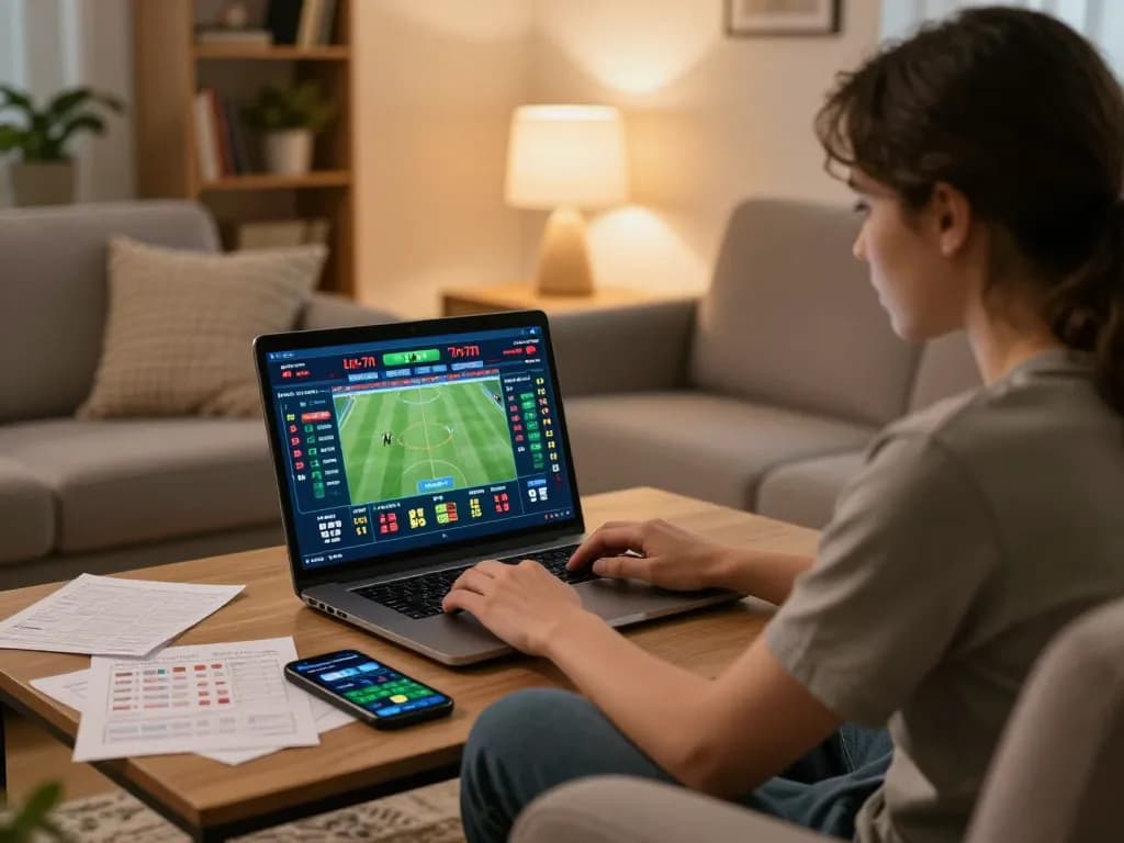 Engaging online sports betting session with 7m-7m platform featuring live odds and strategies.