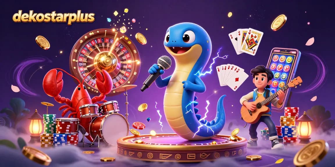 Experience high-speed gaming thrills with dekostarplus in an underwater casino illustration.