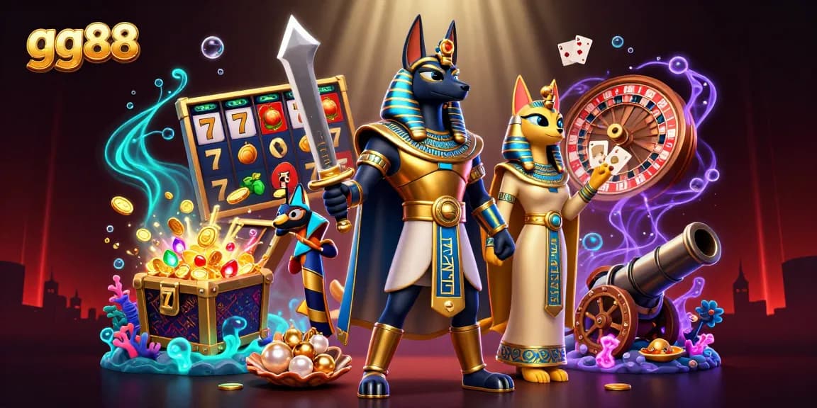 Engage in thrilling gameplay at gg88 with vibrant slot machines and rich casino elements.