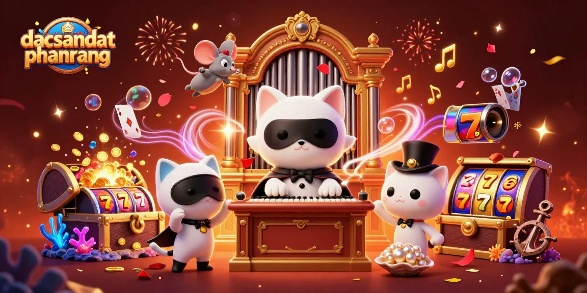 Experience dacsandatphanrang's lavish gaming scene with vibrant 3D characters and dynamic casino elements.