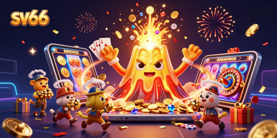 Experience the thrill with sv66's vibrant casino games and euphoria-filled moments.