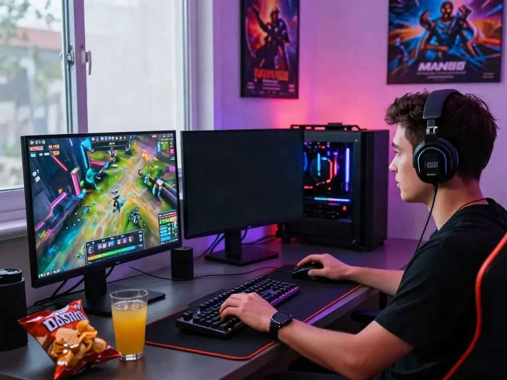 Exciting online gaming experience with MAN88 interface highlighting player engagement