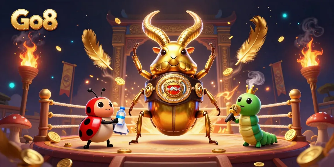 Engage in thrilling Go8 games with a dynamic scene featuring vivid characters and action