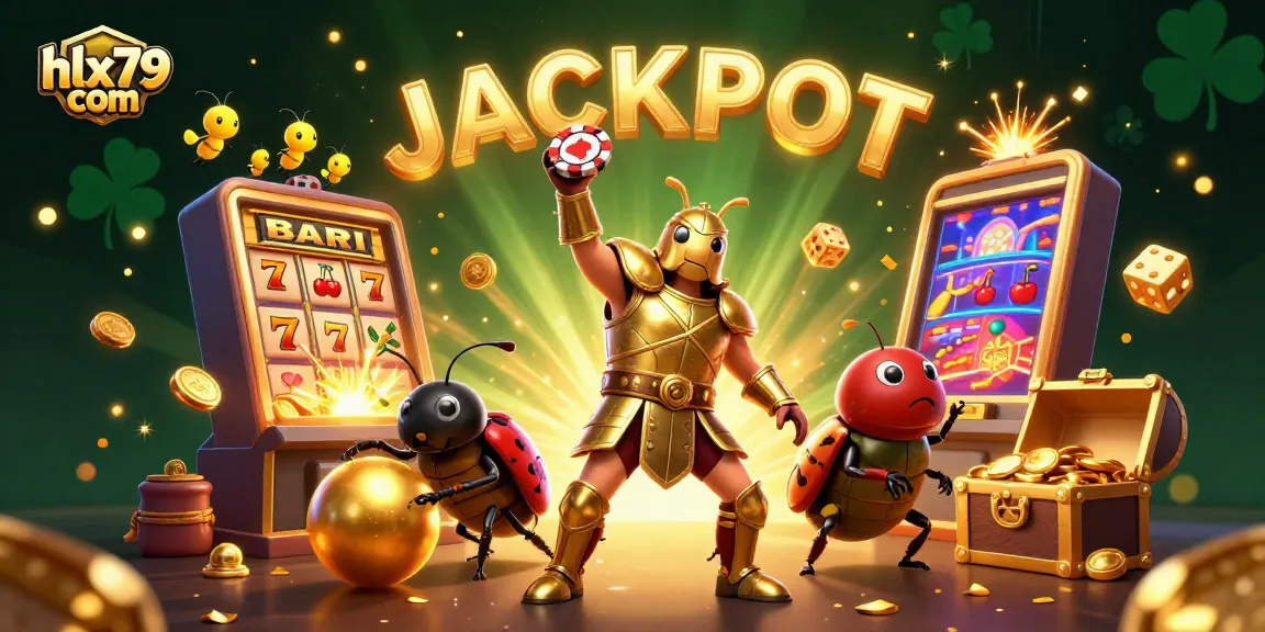 Experience the excitement of hlx79 com with thrilling jackpots and live action in this vibrant scene.