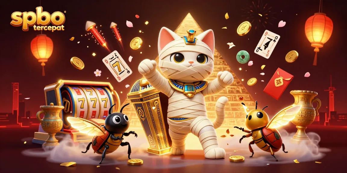 Experience thrilling gameplay with spbo tercepat in this vibrant casino illustration.