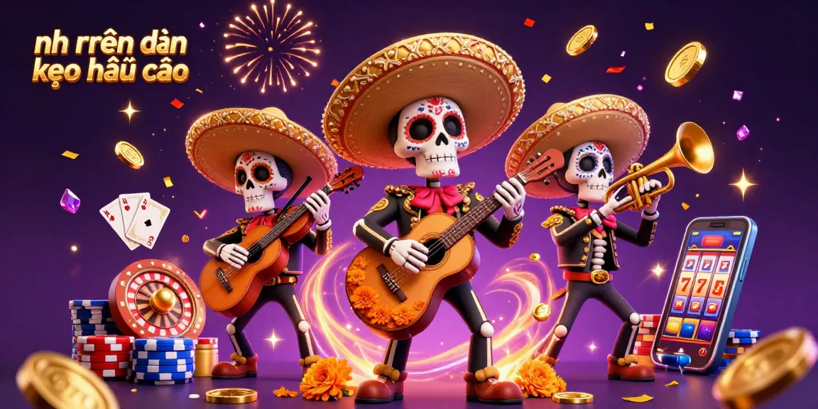Experience the excitement of nhận định kèo nhà cái with dynamic betting scenes featuring a mariachi band.