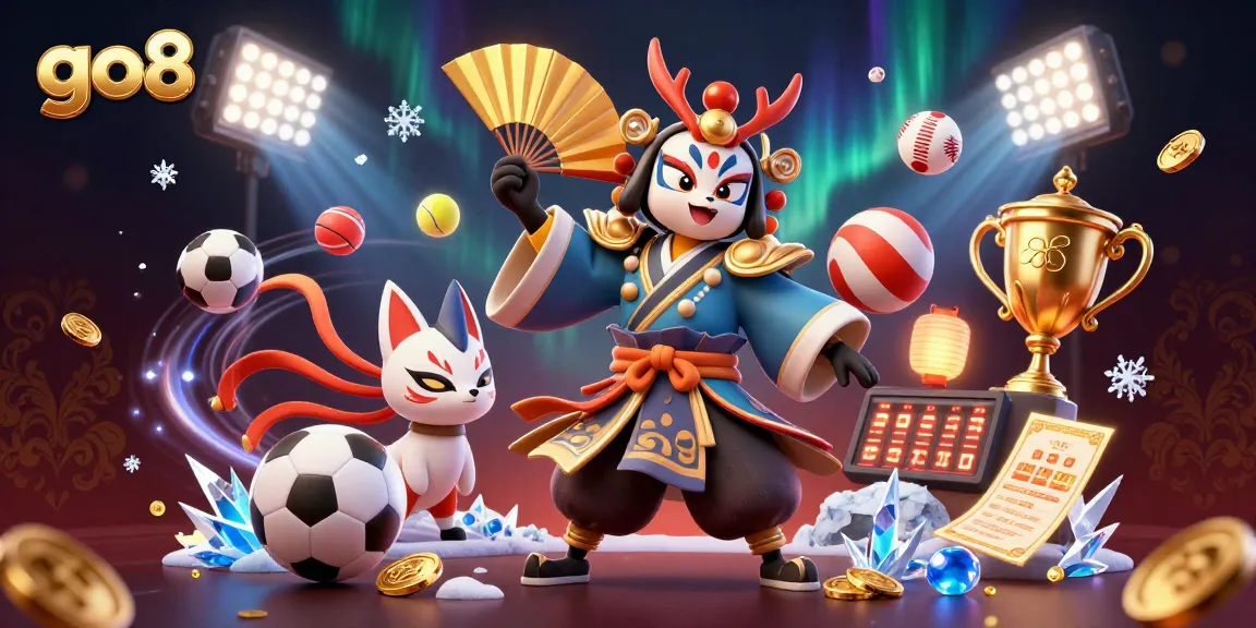 Engage in thrilling gameplay at go8 while experiencing a vibrant 3D casino adventure.