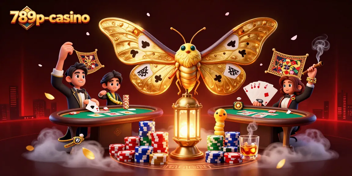 Experience exciting casino action at 789p-casino with vibrant poker scenes and animated characters.