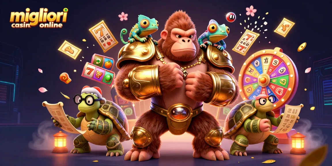 Gioca ai migliori casino online con una visuale ricca e dinamica di slot, jackpot e fortunati simboli.