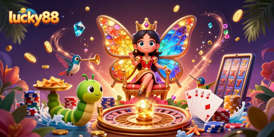 Spin lucky88 slot reels and collect vibrant rewards amid a dazzling casino realm.