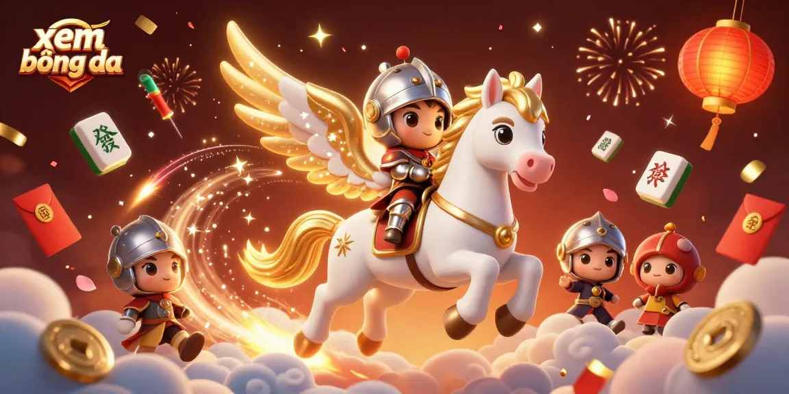 Experience xem bóng đá in an ultra-detailed 3D scene with unique characters and vibrant casino elements.