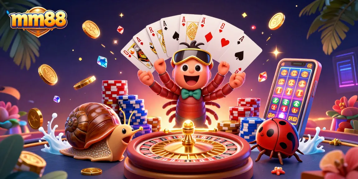 Experience excitement at mm88 with colorful casino themes and engaging game characters.