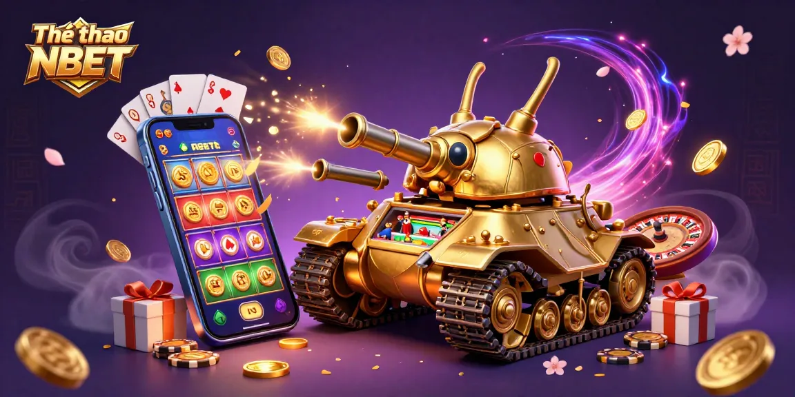 Experience Thể thao NBET with vibrant 3D casino fun, featuring games and dazzling elements for bettors.