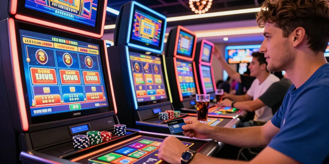 Exciting online credit card casino experience featuring players at https://jumpspace.org.uk enjoying vibrant games and ambiance.