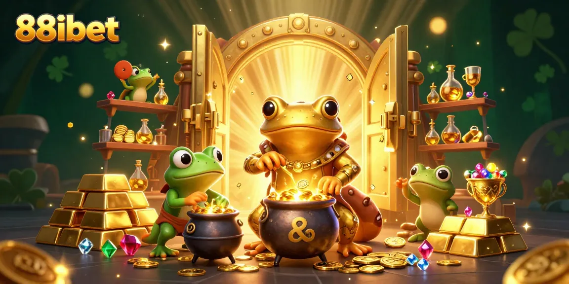 Engage with 88ibet’s enchanting gold coin adventure in a vibrant online casino scene.