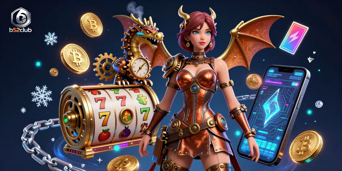 Experience thrilling gameplay at b52club with vibrant slot games and immersive crypto elements!