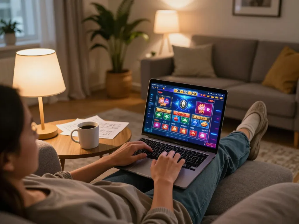 Participer à des jeux en ligne aux meilleurs casinos sans vérification, mettant en avant un confortable espace de jeu à domicile