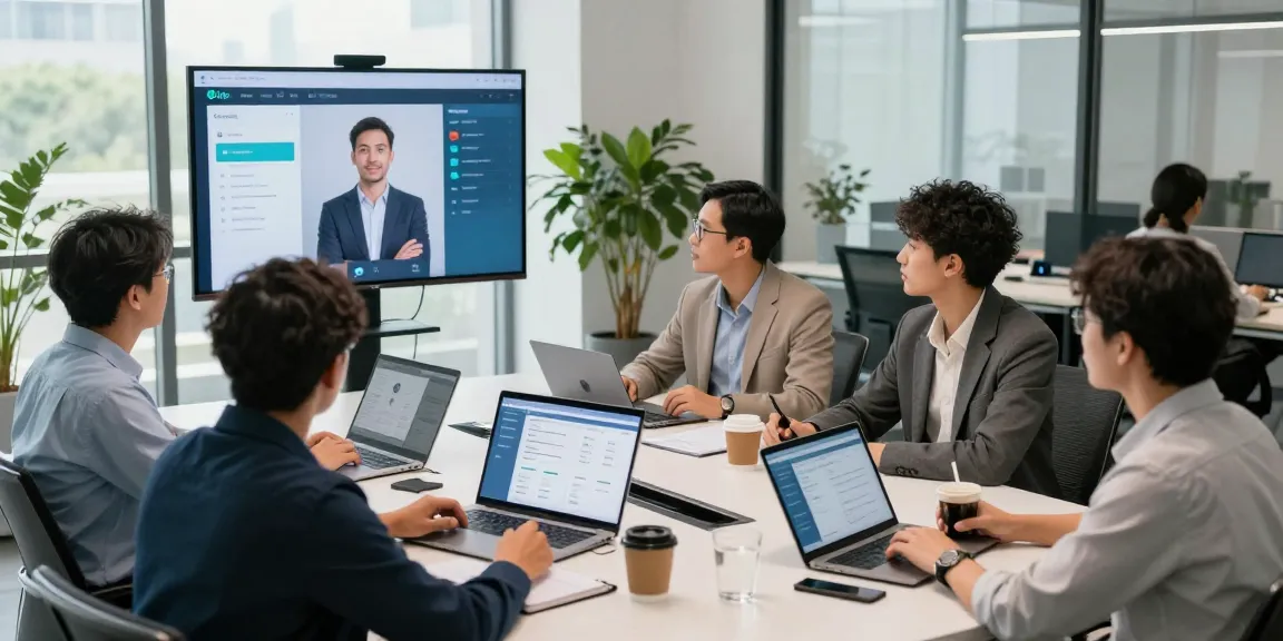 Innovative age verification system in action during a professional meeting.