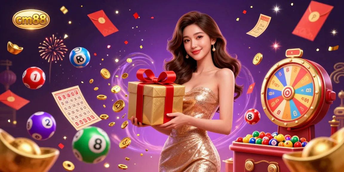 Experience the festive joy at cm88 with a glamorous celebration of golden coins, lucky game elements, and vibrant atmosphere.