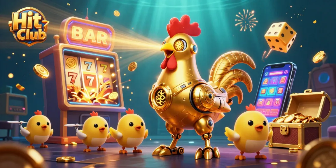 Experience the thrilling excitement of Hit Club's casino games and jackpots bursting forth.