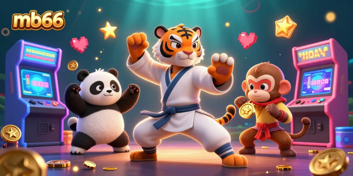 Experience thrilling gameplay at mb66 with a kung fu tiger master in an engaging casino setting