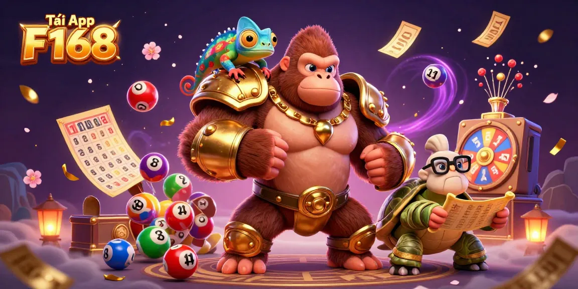 Engage with thrilling moments in Tải App F168, featuring vibrant gambling elements and dynamic characters.