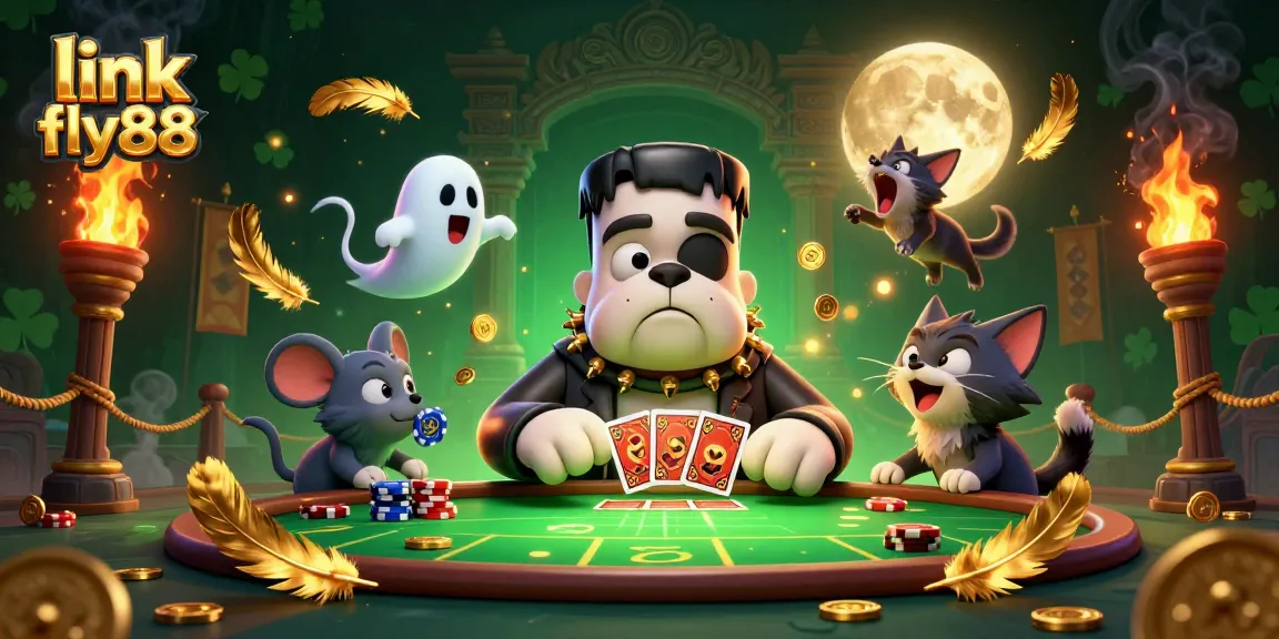 Engage with winning strategies at link fly88, featuring vibrant casino adventure with unique characters.