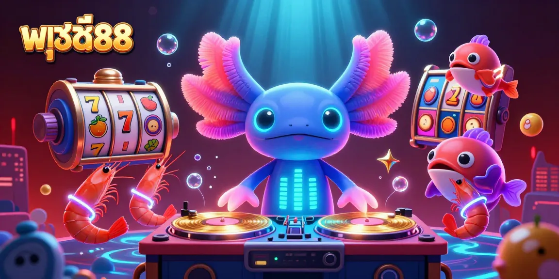 Play the vibrant พุซซี่888 slot game with dynamic 3D characters and exciting elements.