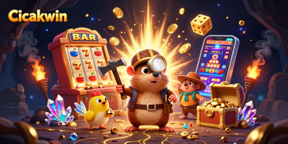 Cicakwin offers thrilling online slot experiences with vibrant jackpots and interactive gameplay