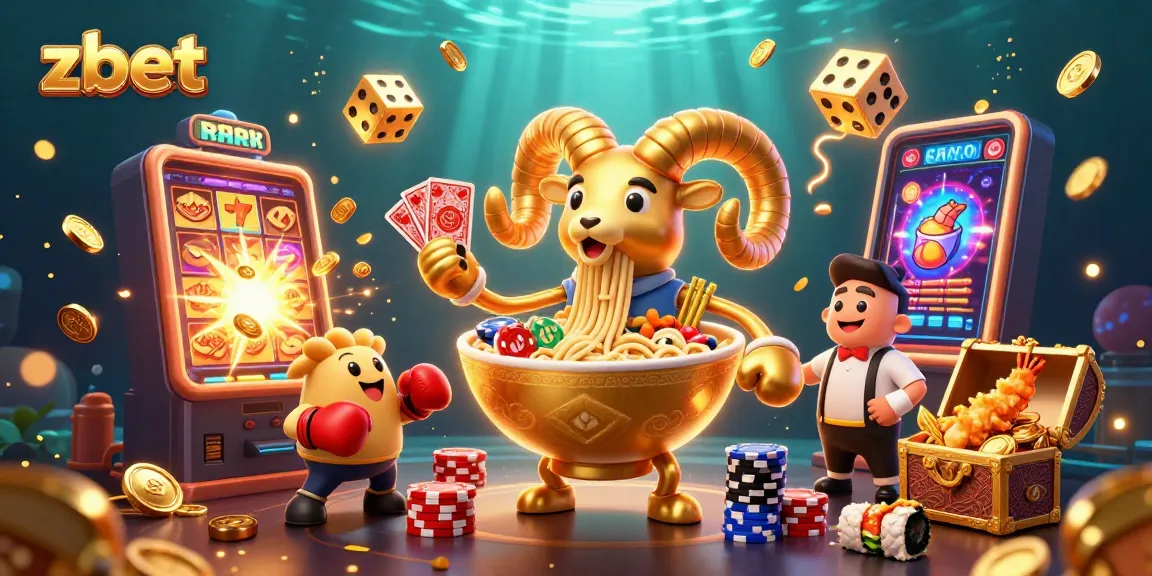 Engaging zbet casino scene showcasing vibrant characters and thrilling game elements in a dynamic format.