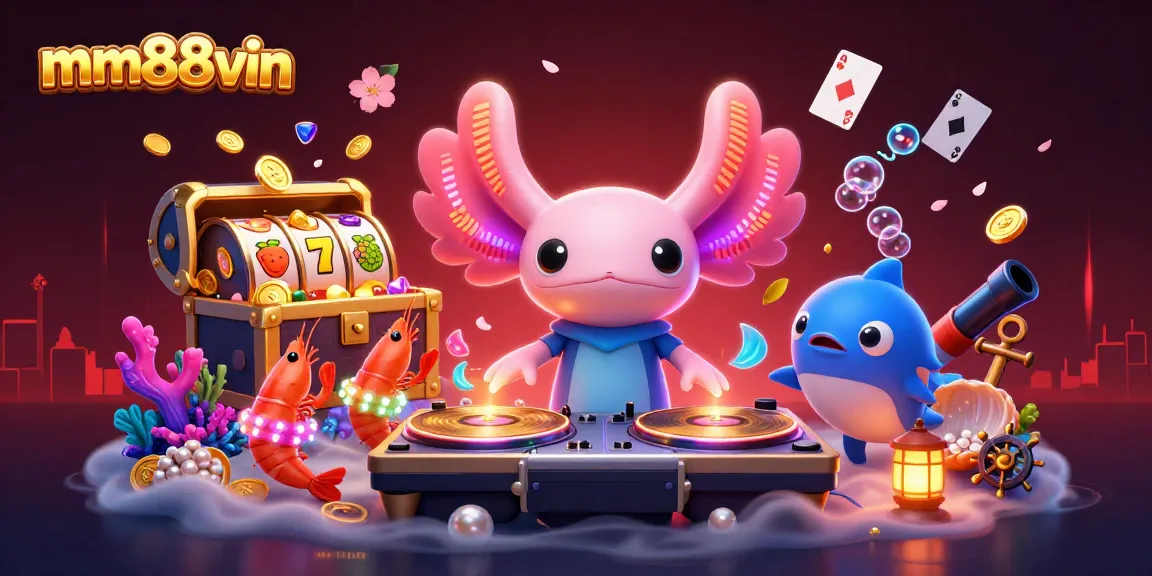 Spin and win at mm88vin with vibrant slot reels and exciting underwater elements.
