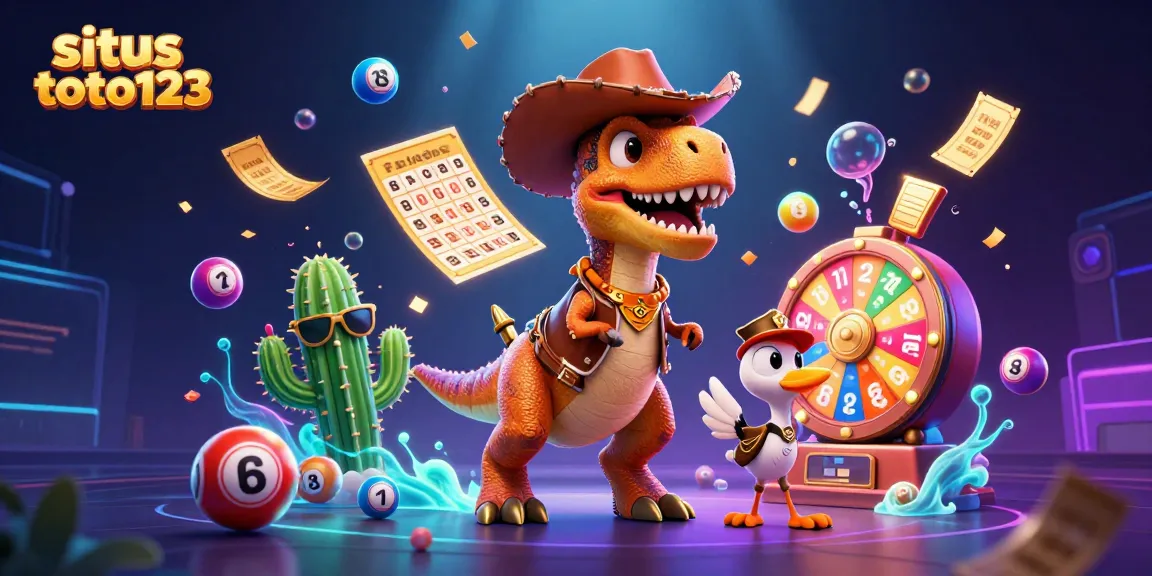 Engage in thrilling gameplay at situs toto123 with colorful lottery elements and dynamic visuals.