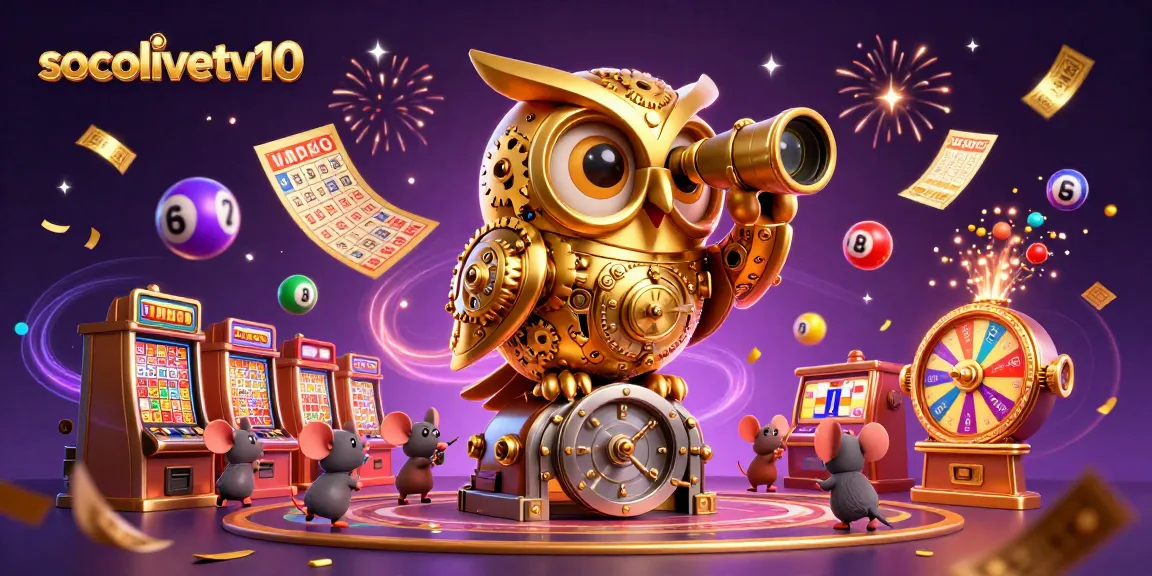 Socolivetv10 delivers thrilling live streaming of casino games with engaging character elements in a vibrant scene.