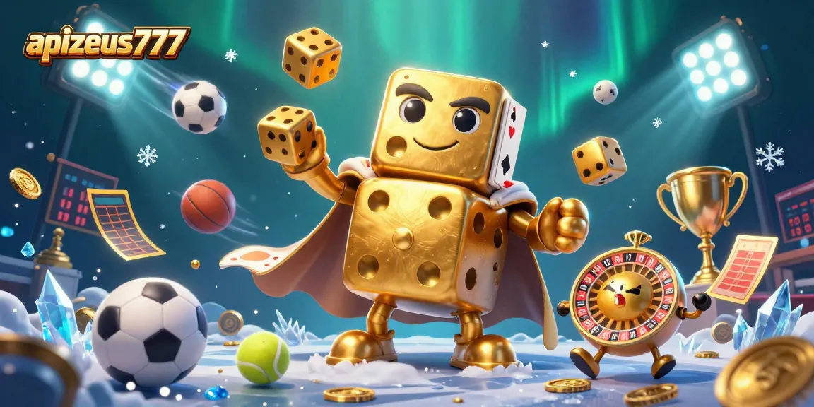 Engage with apizeus777's vibrant betting scene showcasing dynamic sports and casino elements.