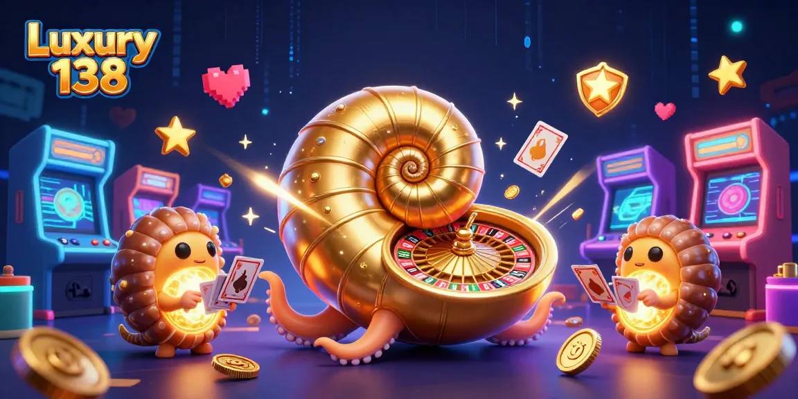 Experience Luxury 138 with an immersive 3D casino scene filled with vibrant gaming energy.