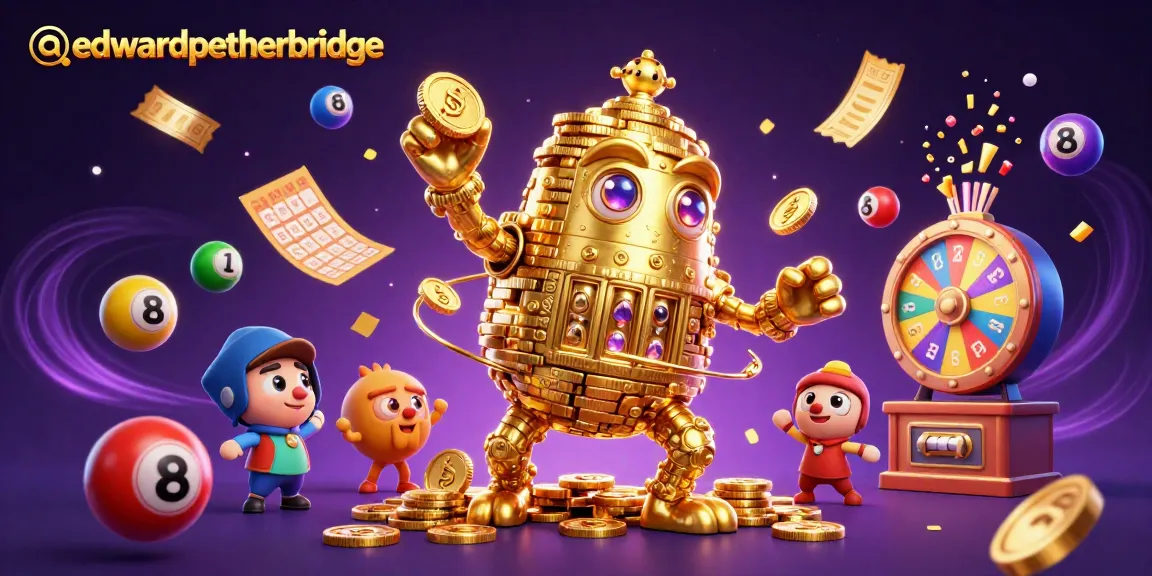Join edwardpetherbridge in a dynamic casino scene filled with golden treasures and vibrant lottery elements.