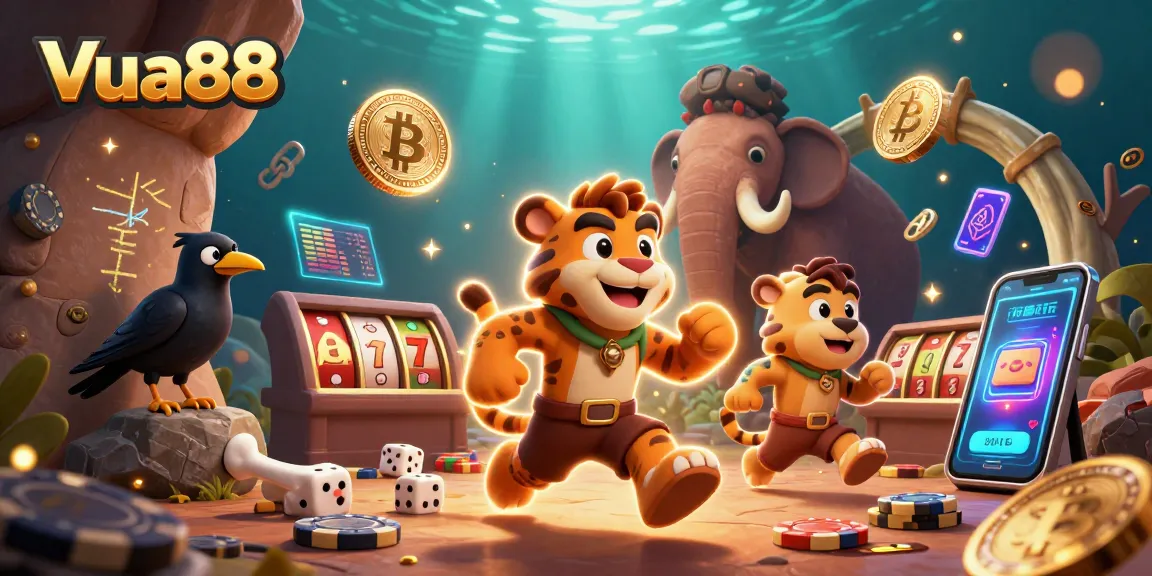 Experience thrilling gambling at Vua88 with crypto coins and dynamic 3D casino characters.