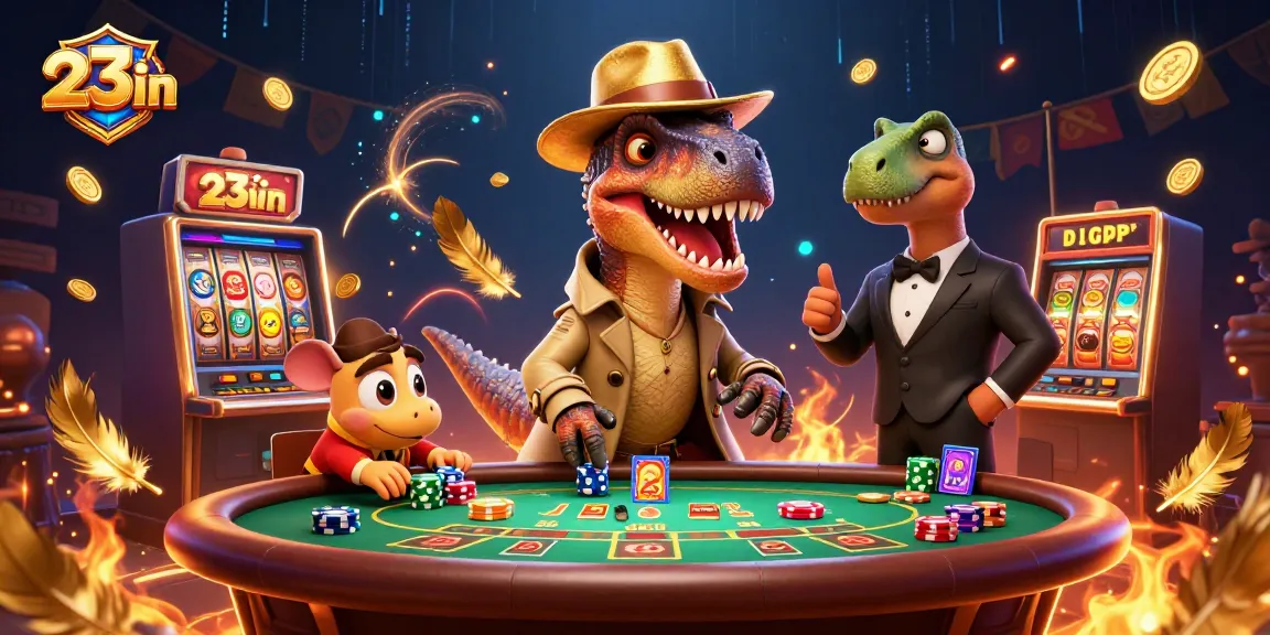 Play at 23win with thrilling blackjack and slot machines in an engaging casino setting.