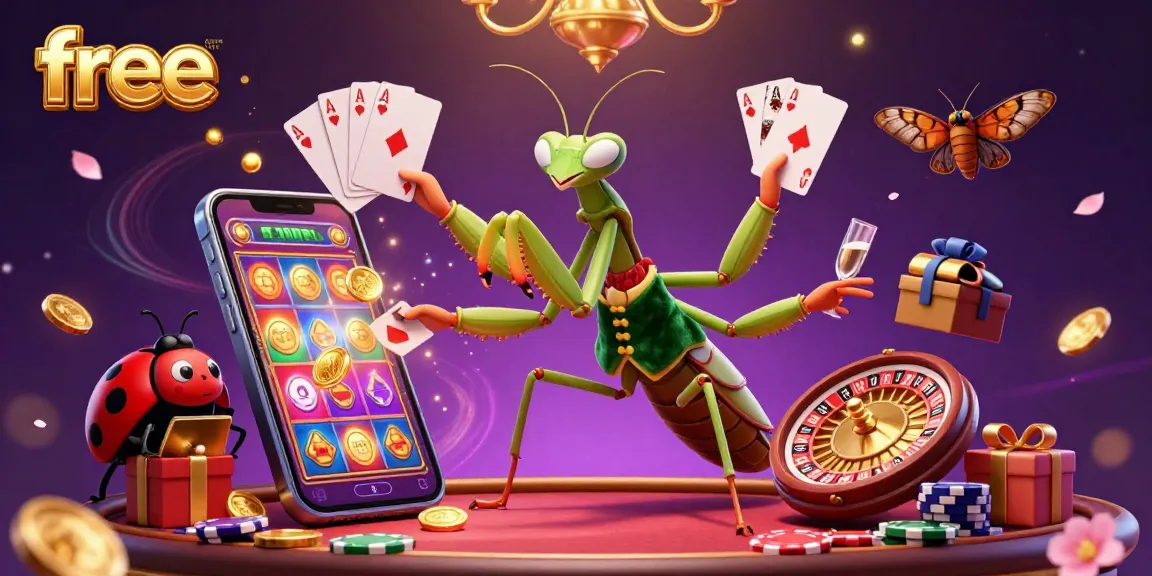 Engage in free sex chat with a vibrant cam casino scene featuring playful characters and dynamic gambling elements.