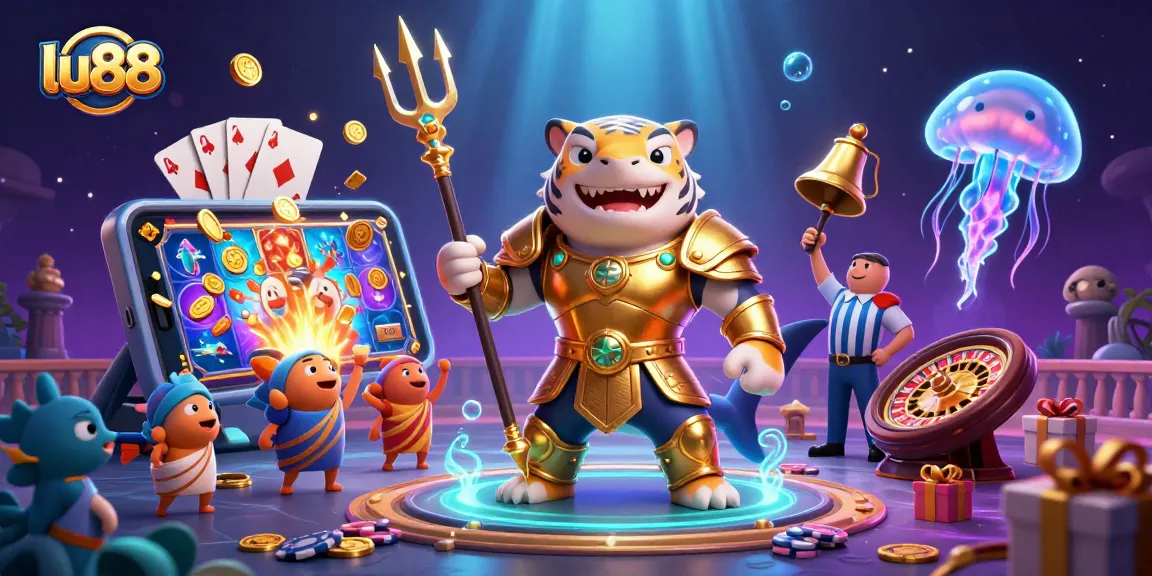 Experience high-energy gaming with lu88's thrilling underwater casino showdown