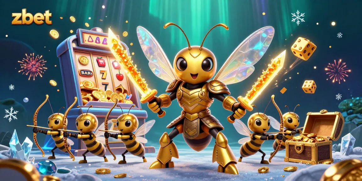 Engage with zbet's thrilling 3D casino scene showcasing jackpots and vibrant gambling elements.