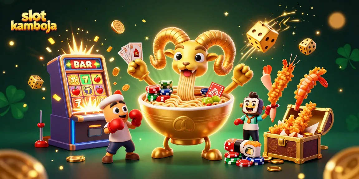 Experience slot kamboja excitement as 3D cartoon characters engage in vibrant casino action.