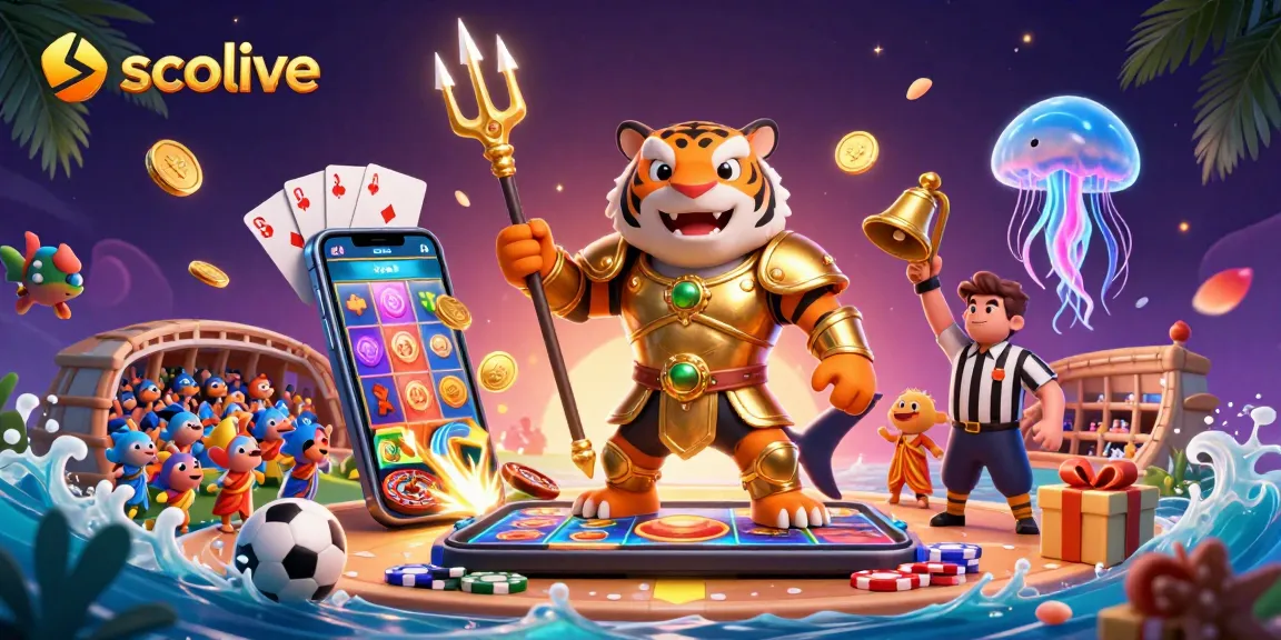 Experience the thrill of socolive's sports betting with a dynamic underwater casino scene featuring a tiger shark!