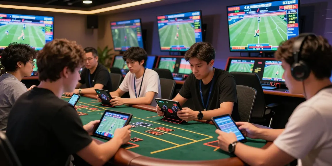 Nền tảng cá cược trực tuyến E2WIN với người chơi đang tham gia cược sôi động.