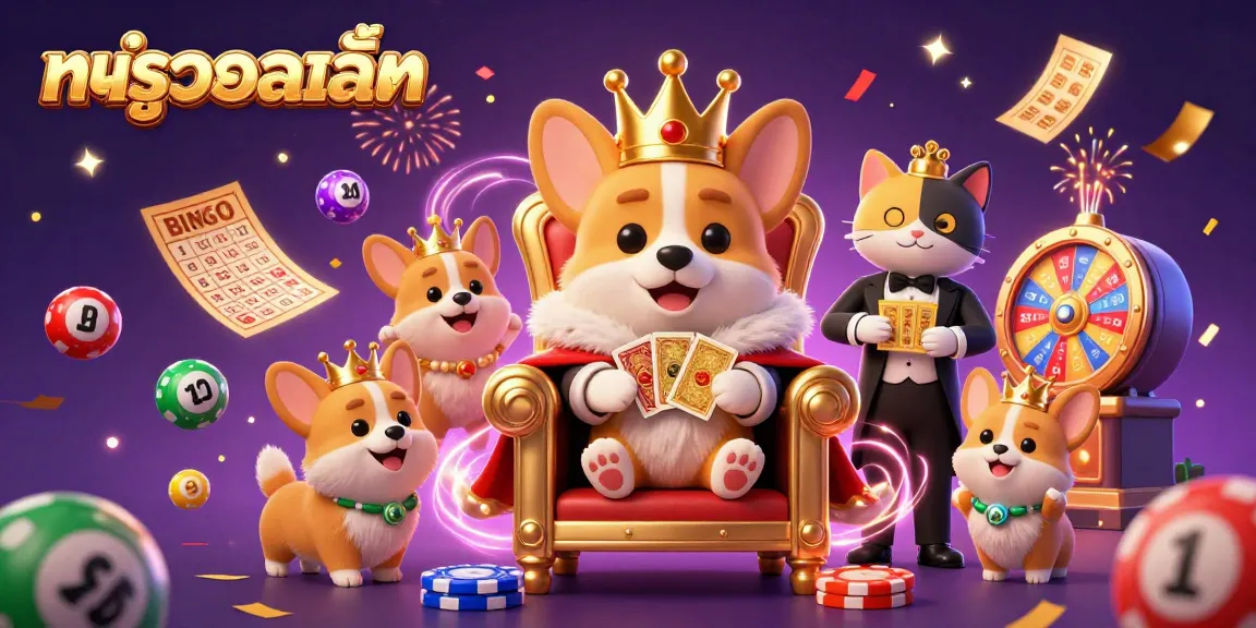 ทำการฝากและถอนเงินใน ทรูวอลเล็ต ด้วยภาพการ์ตูนที่เต็มไปด้วยบรรยากาศคาสิโน