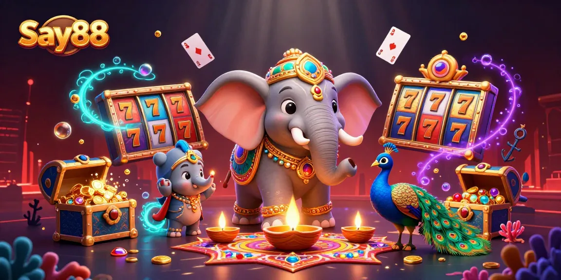 Engage with immersive gambling experiences at Say88 featuring colorful slots and dynamic game elements.